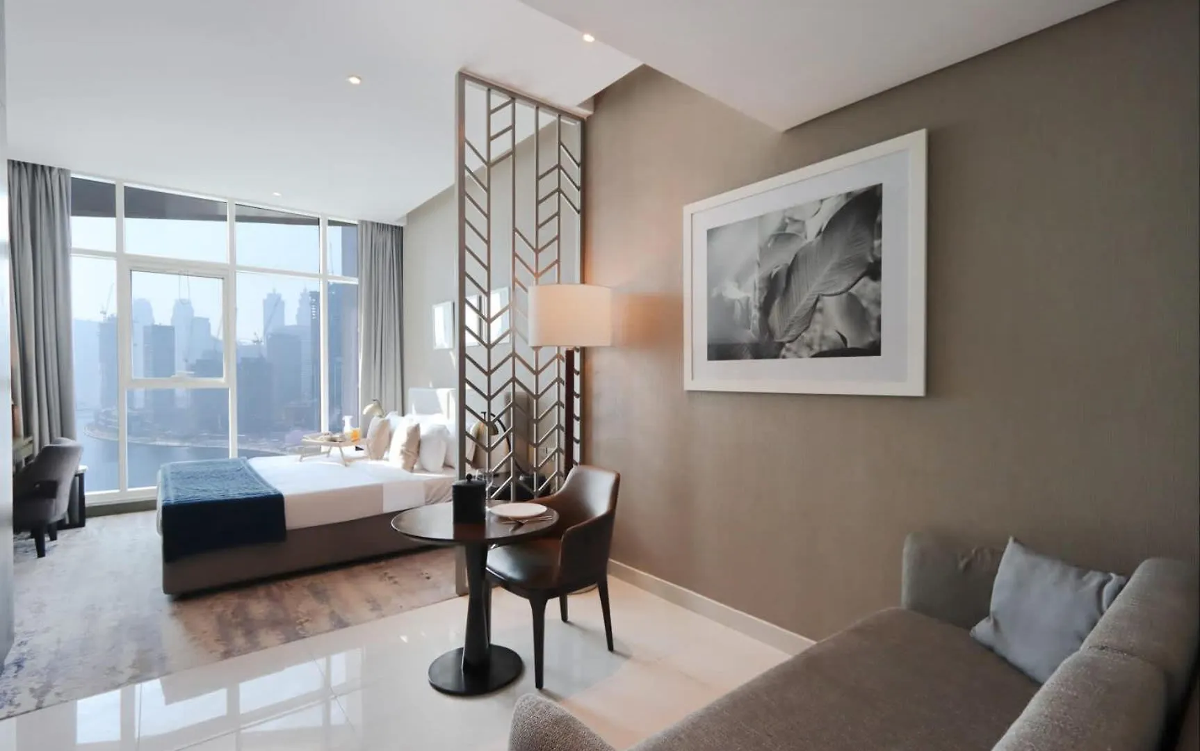 Livbnb - Classy Studio W Panoramic Dubai Canal Vie 0*,