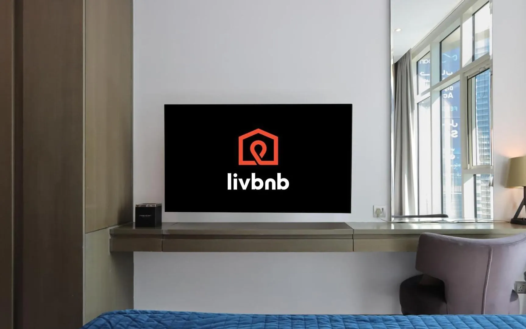 Livbnb - Classy Studio W Panoramic Dubai Canal Vie 0*,  アラブ首長国連邦
